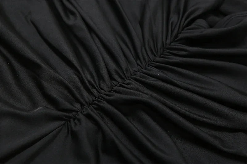 CHIKA Sexy Blackless Maxi Dress