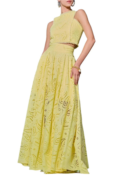 CORALIE Spring Bodycon Set YELLOW