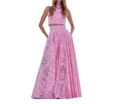 CORALIE Spring Bodycon Set PINK