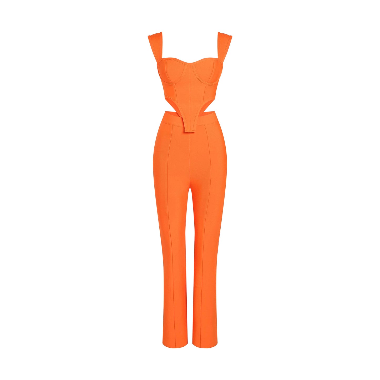 COSIMA Crop Top and Pants Bandage Set