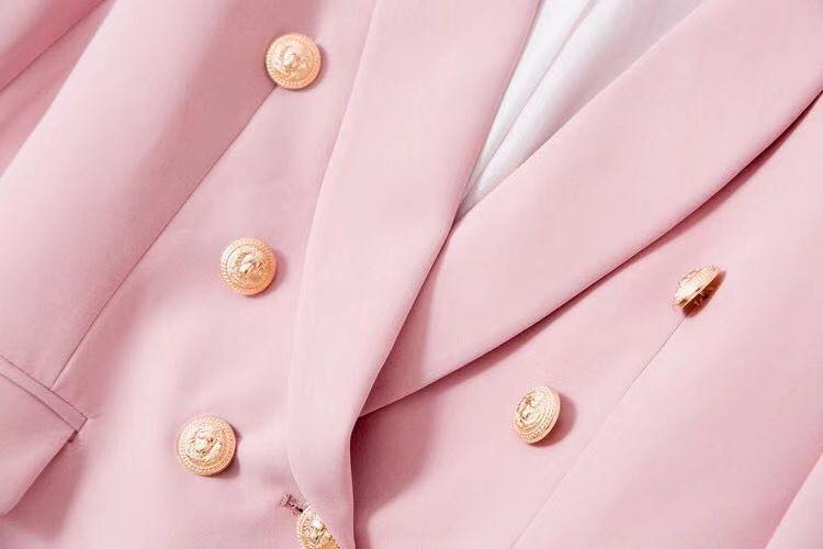 CRISTINA Pink V Neck Long Sleeve Maxi Bodycon Set