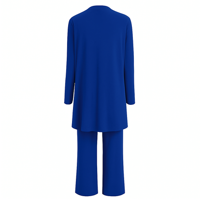 Blair | Women's 3-Piece Cardigan Tank Top & Wide Leg Pants Set