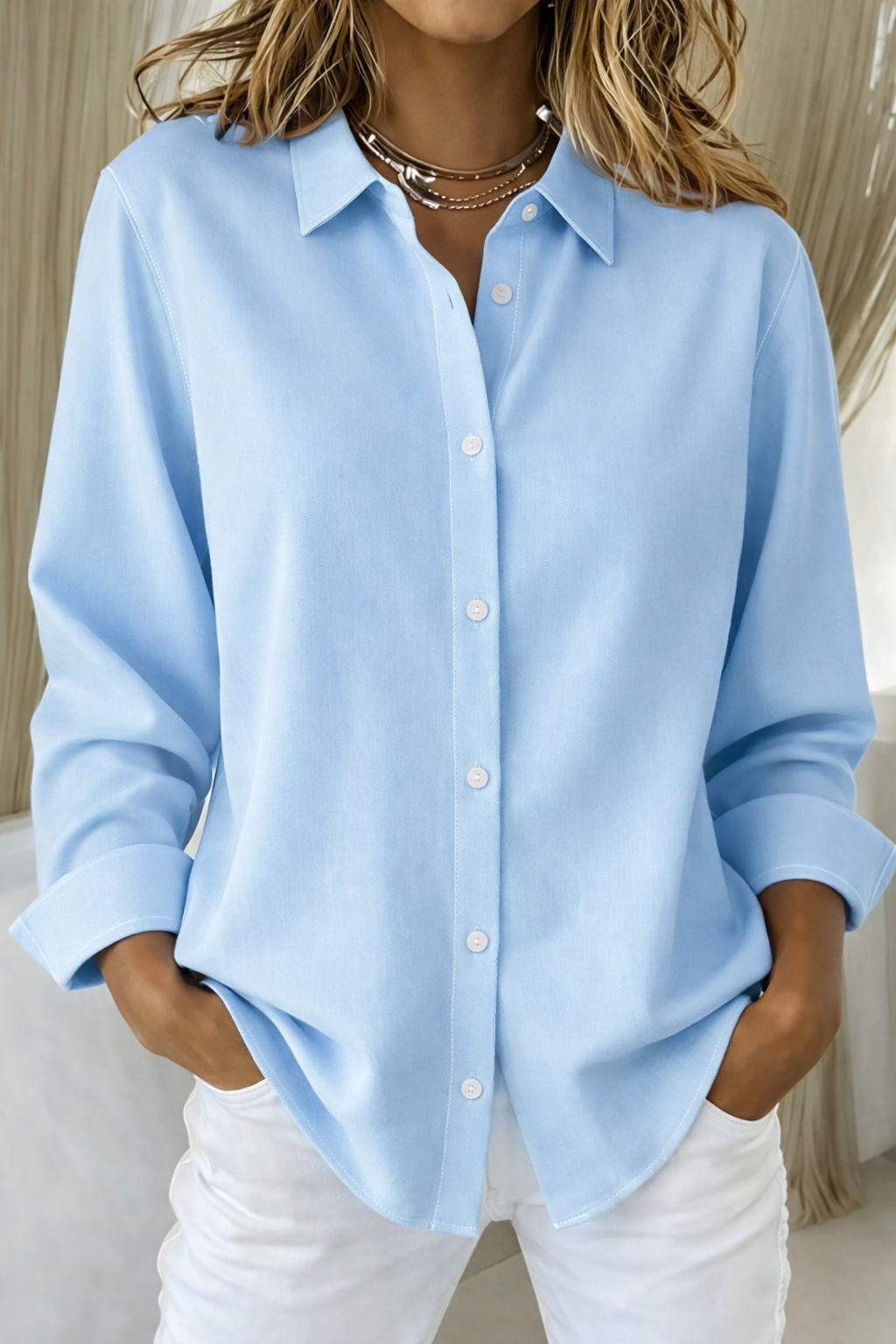 Sophie™ | Elegant Button Blouse