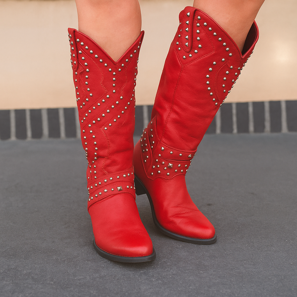 Axela™ | Western Knee-High Boots