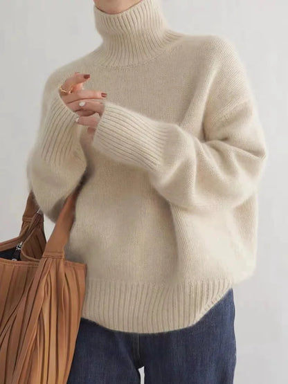 Chloe™ | Sweater With High Collar
