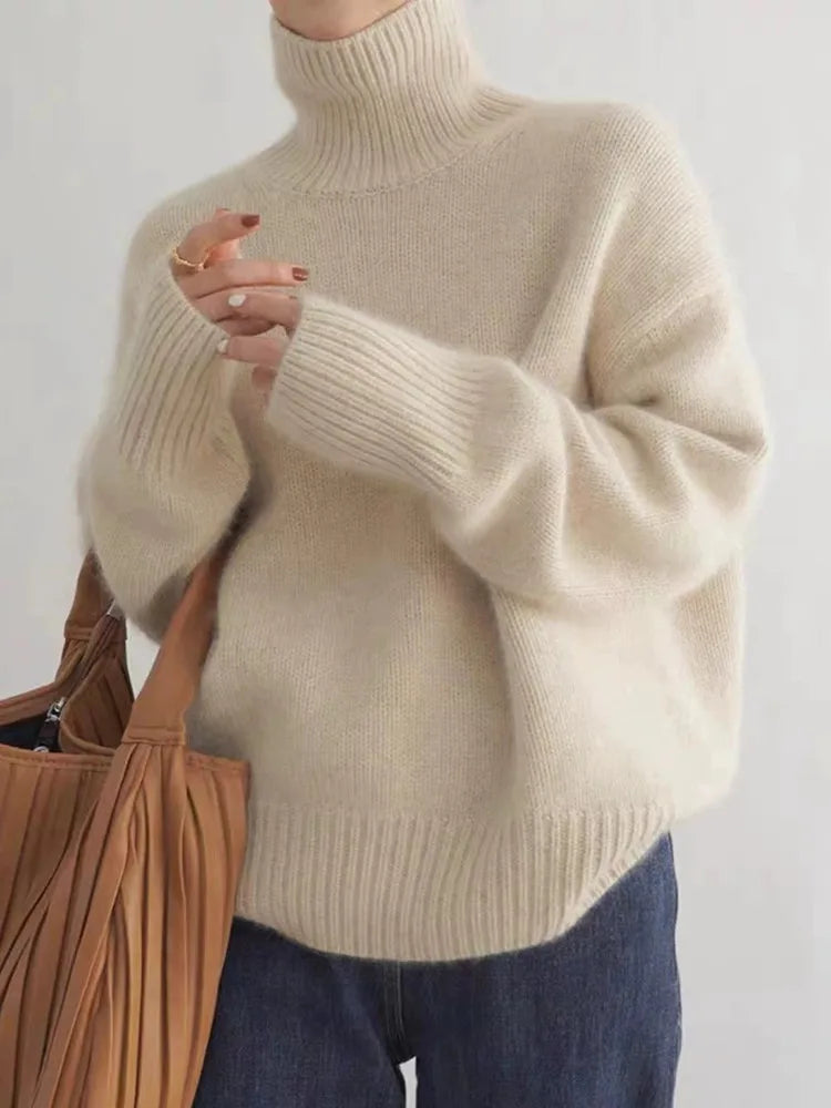 Monika™ | High Collar Sweater