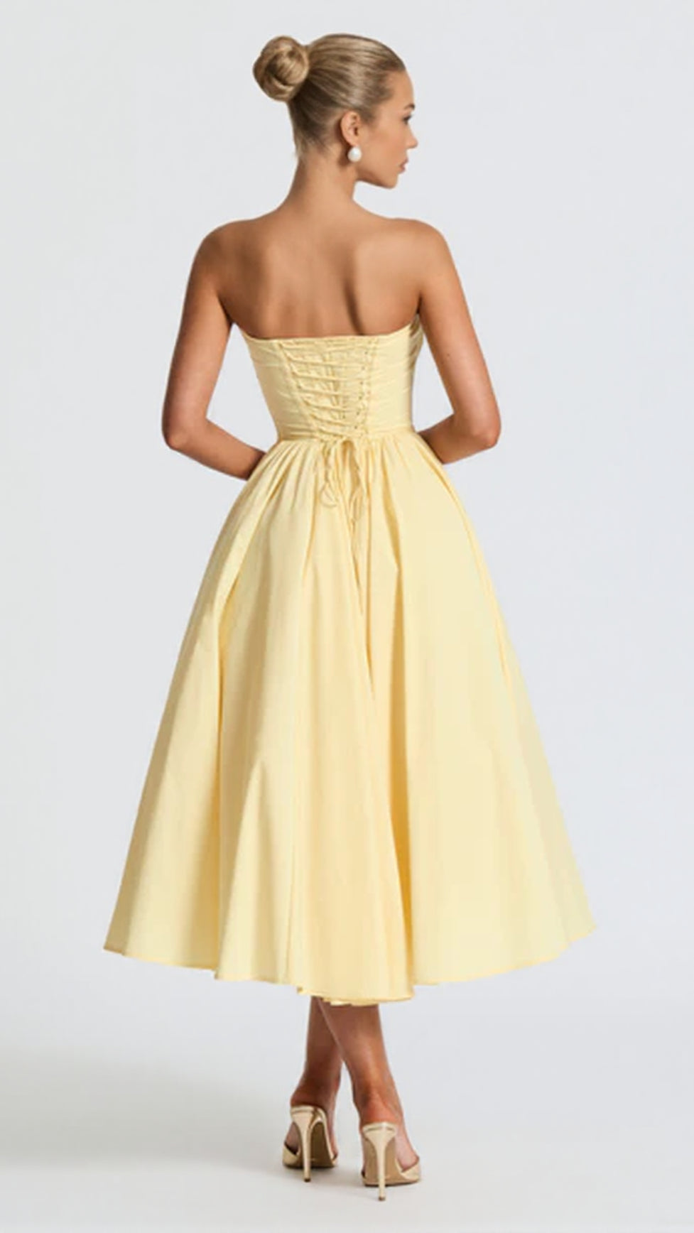NEXT DAY DELIVERY Corset Midi Bodycon Dress
