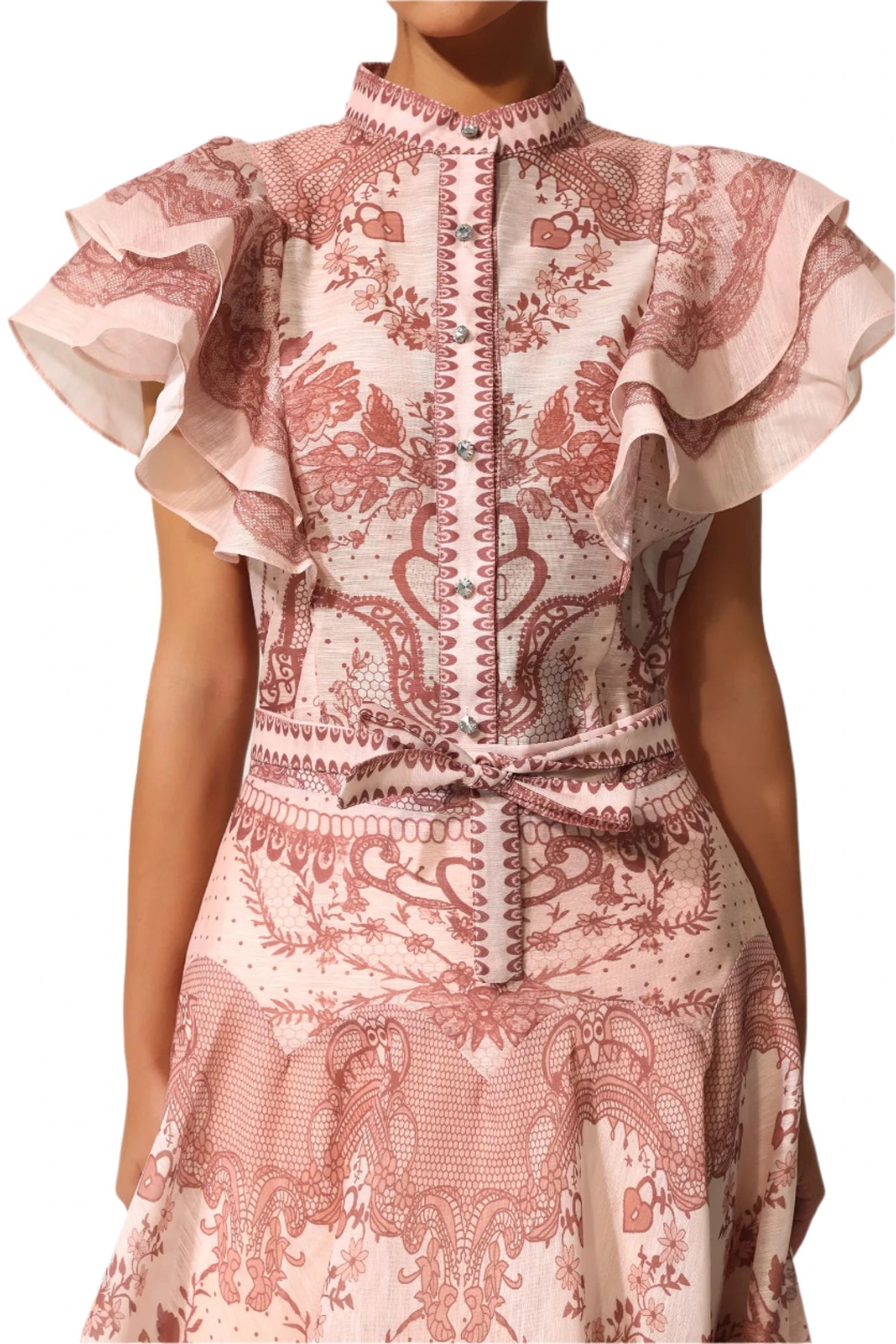 NEXT DAY DELIVERY DARIA Floral Maxi Bodycon Set