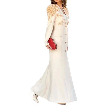 DORI Flowers Blazer Maxi Dress