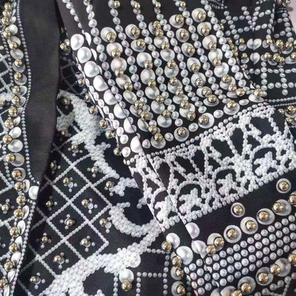 INESSA Crystals Blazer Dress