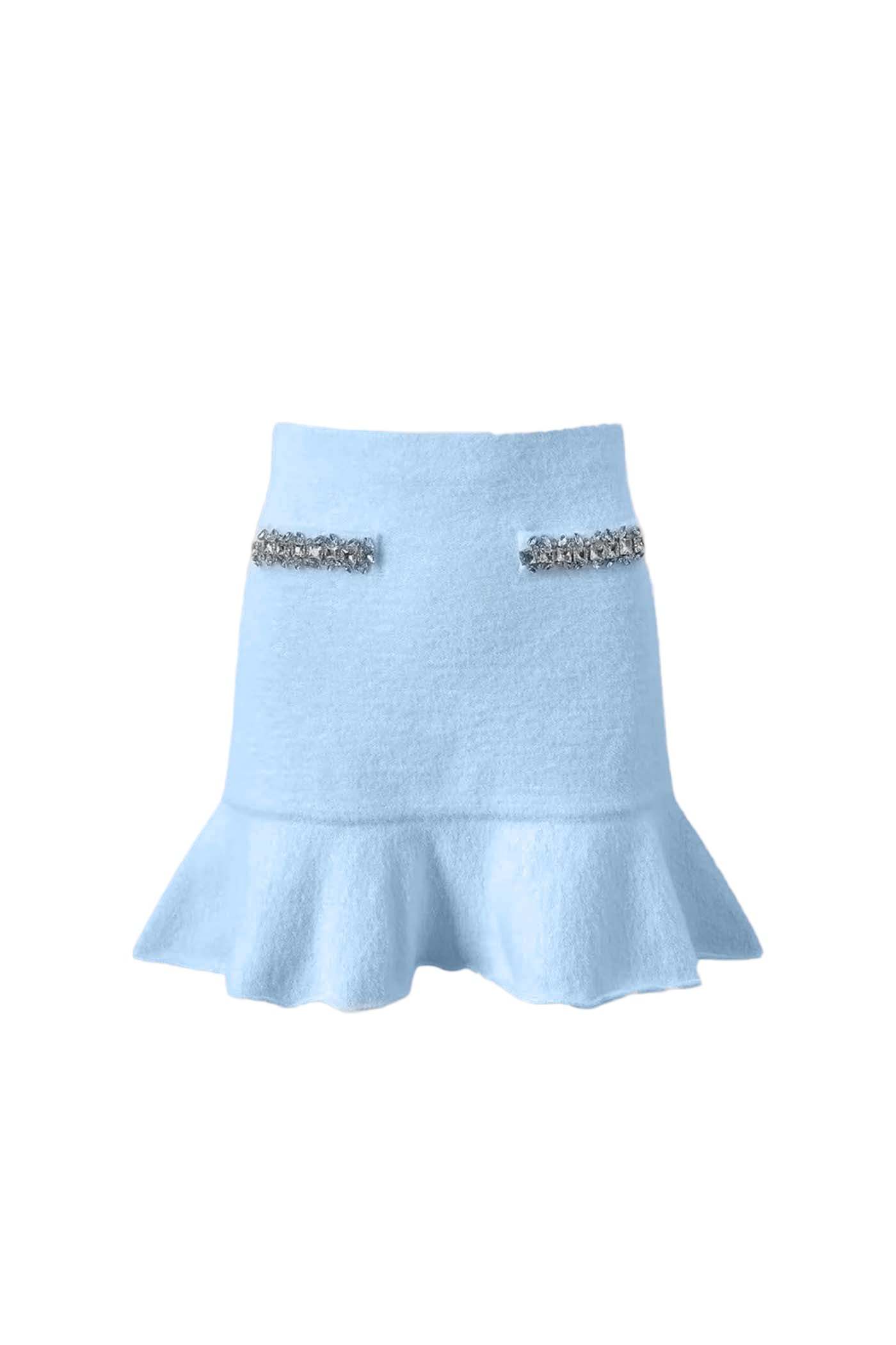 EMILIA SOFT LONG SLEEVES WITH SPARKLING EMBELLISHMENTS MINI BODYCON SET