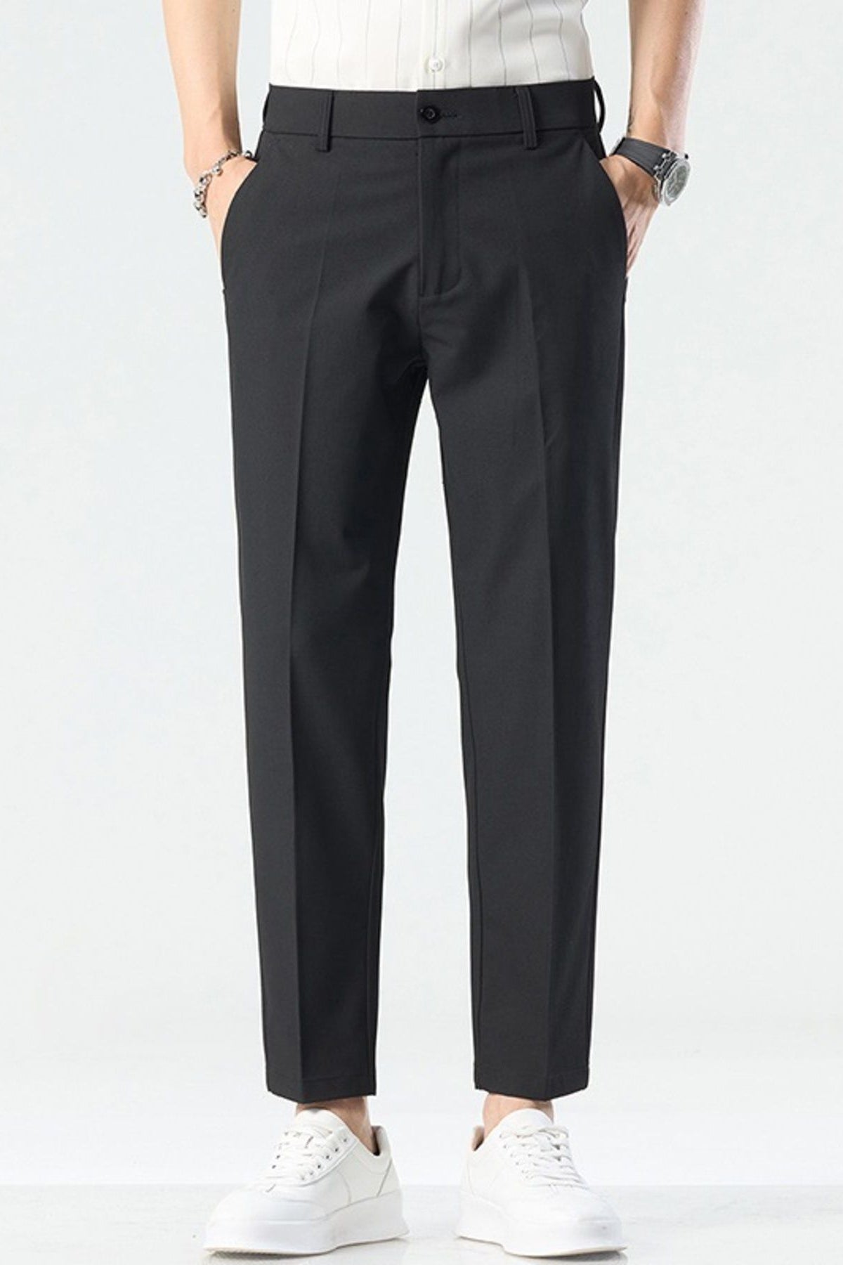 Men's Straight-Leg Casual Pants