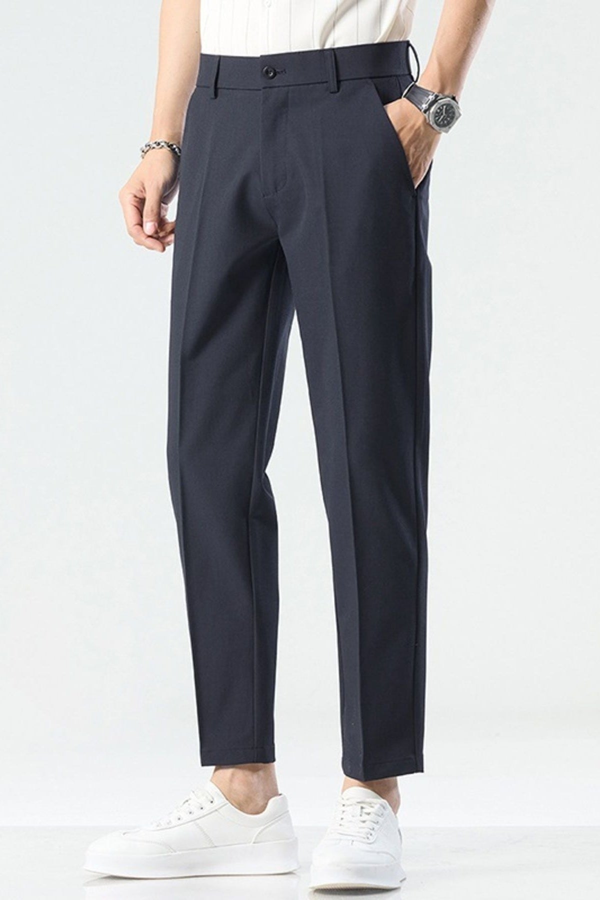 Men's Straight-Leg Casual Pants