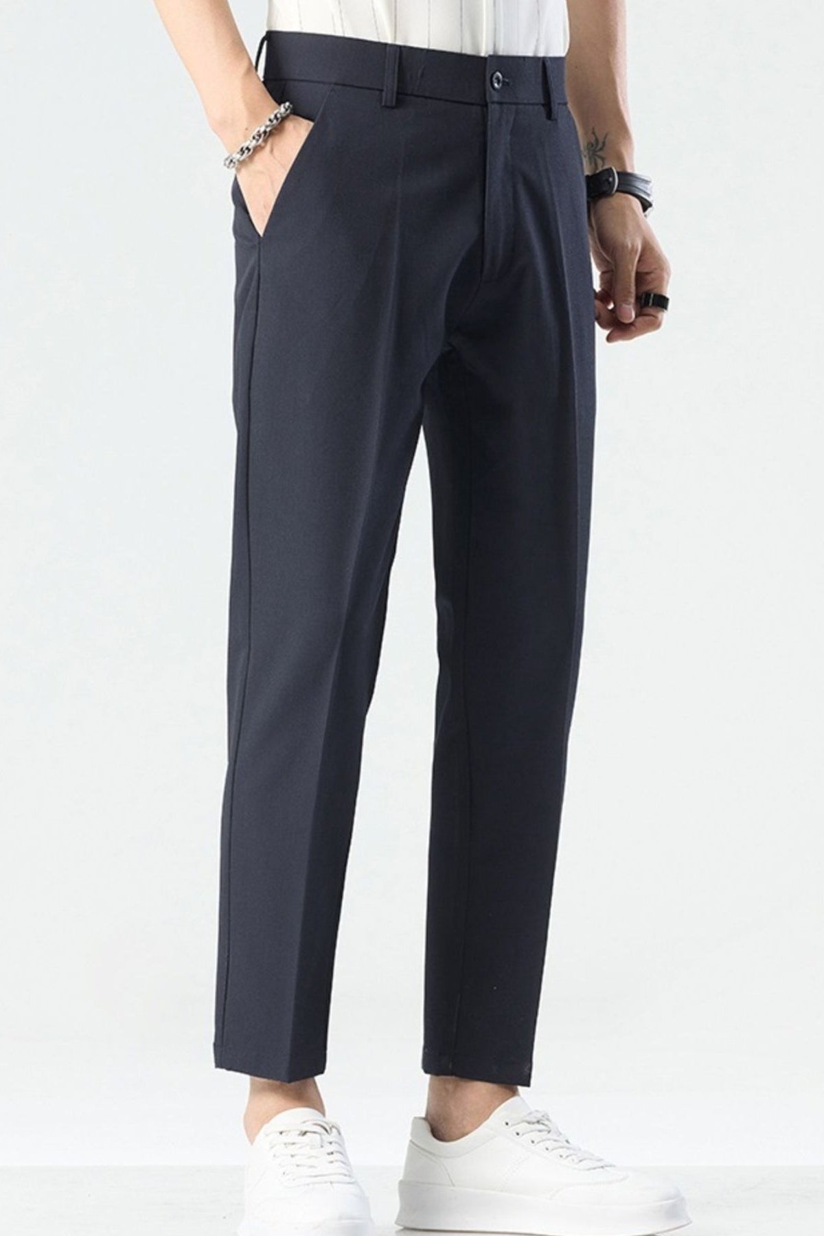 Men's Straight-Leg Casual Pants