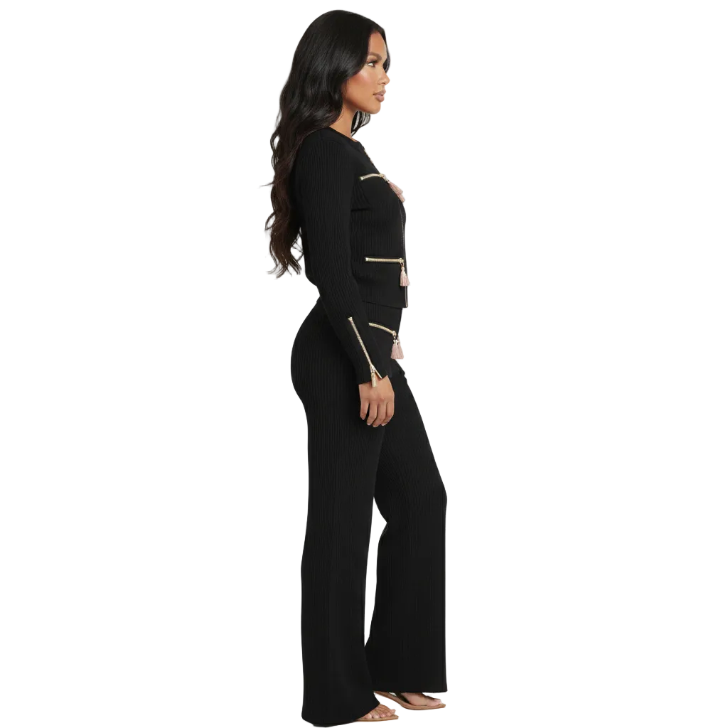 BELLY Knit Two Pieces Bodycon Set