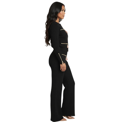 BELLY Knit Two Pieces Bodycon Set