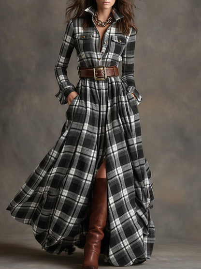 Felicity™ | Classic Button-Up Shirt Dress