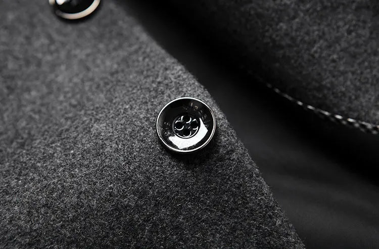 Wool Blazer Men | Business Casual Winter Wedding Suit Coat
