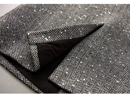 Wool Blend Blazer Women | Vintage Tailored Outerwear