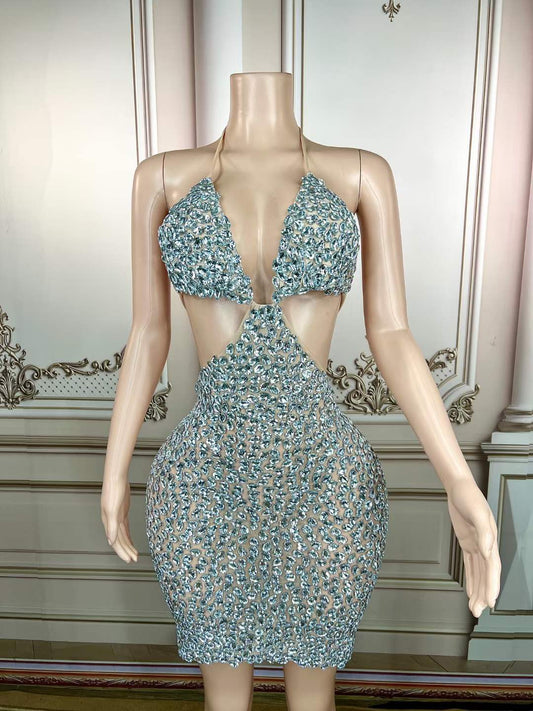 HADARA Sexy Handmade Dress