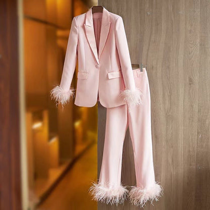 ERICA Feathers Set PINK