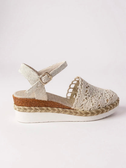 Darby | Women's Boho Woven Platform Sandals