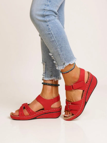 Maren | Women's Cushioned Adjustable Wedge Sandals