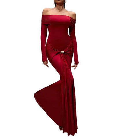 ADAMA Strapless Bodycon Maxi Dress