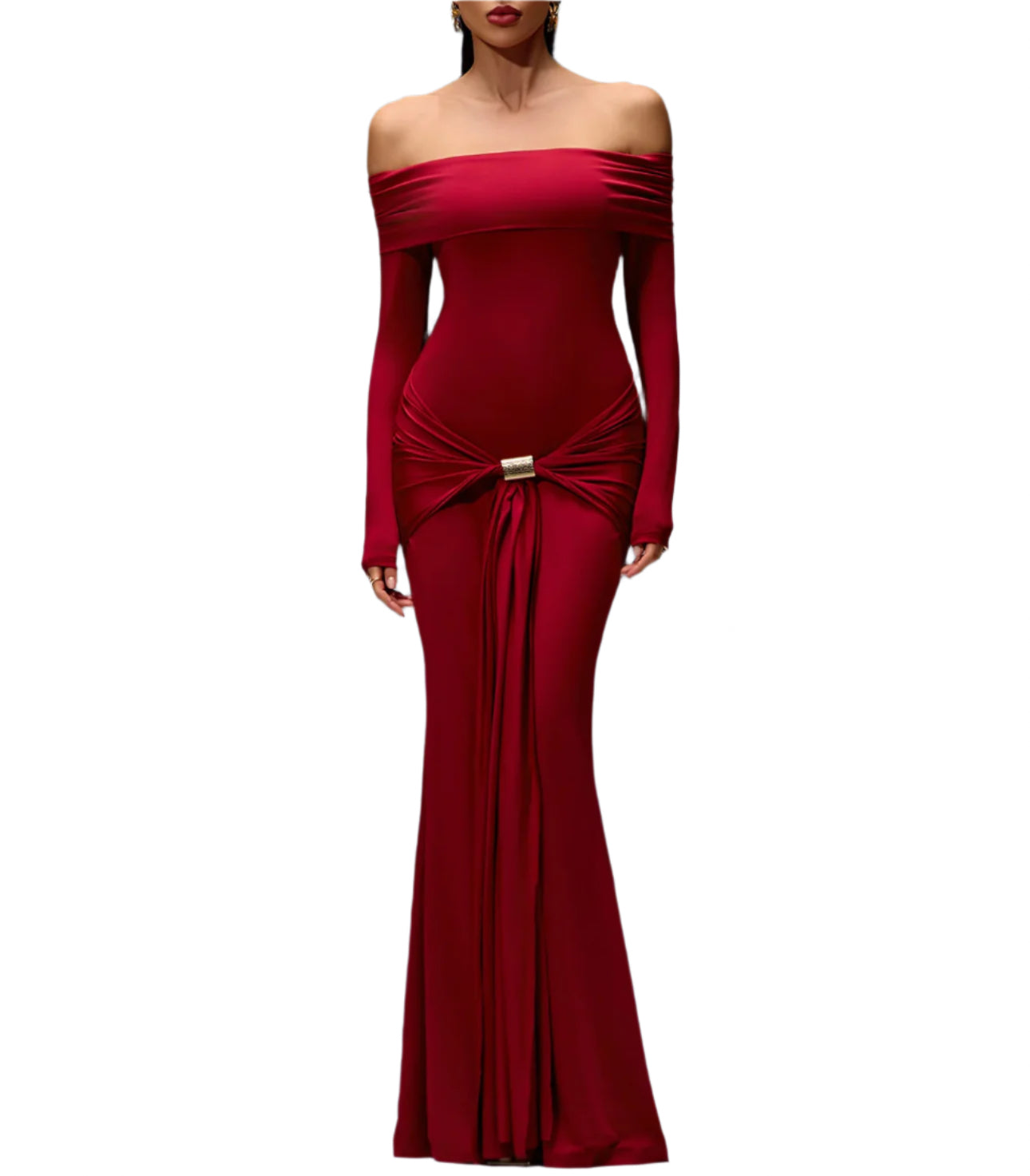 ADAMA Strapless Bodycon Maxi Dress