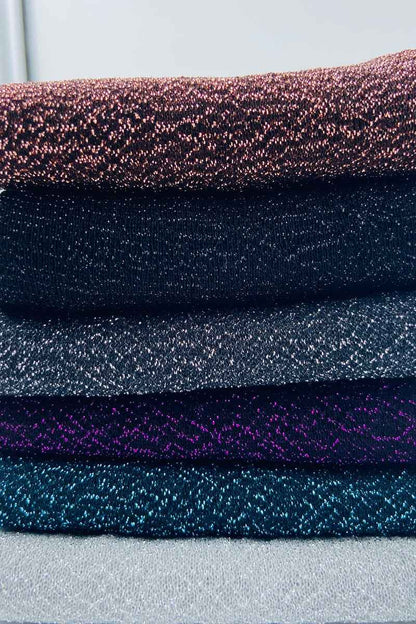 Léa Pack of 6 Pairs of Fine Glitter Socks