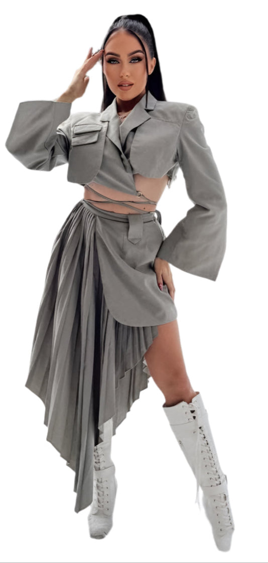 NEXT DAY DELIVERY PIA Blazer and skirt Bodycon Set