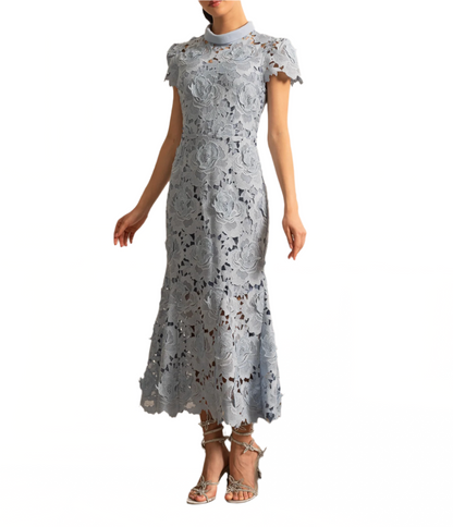 IKIA Lace Midi Bodycon Dress