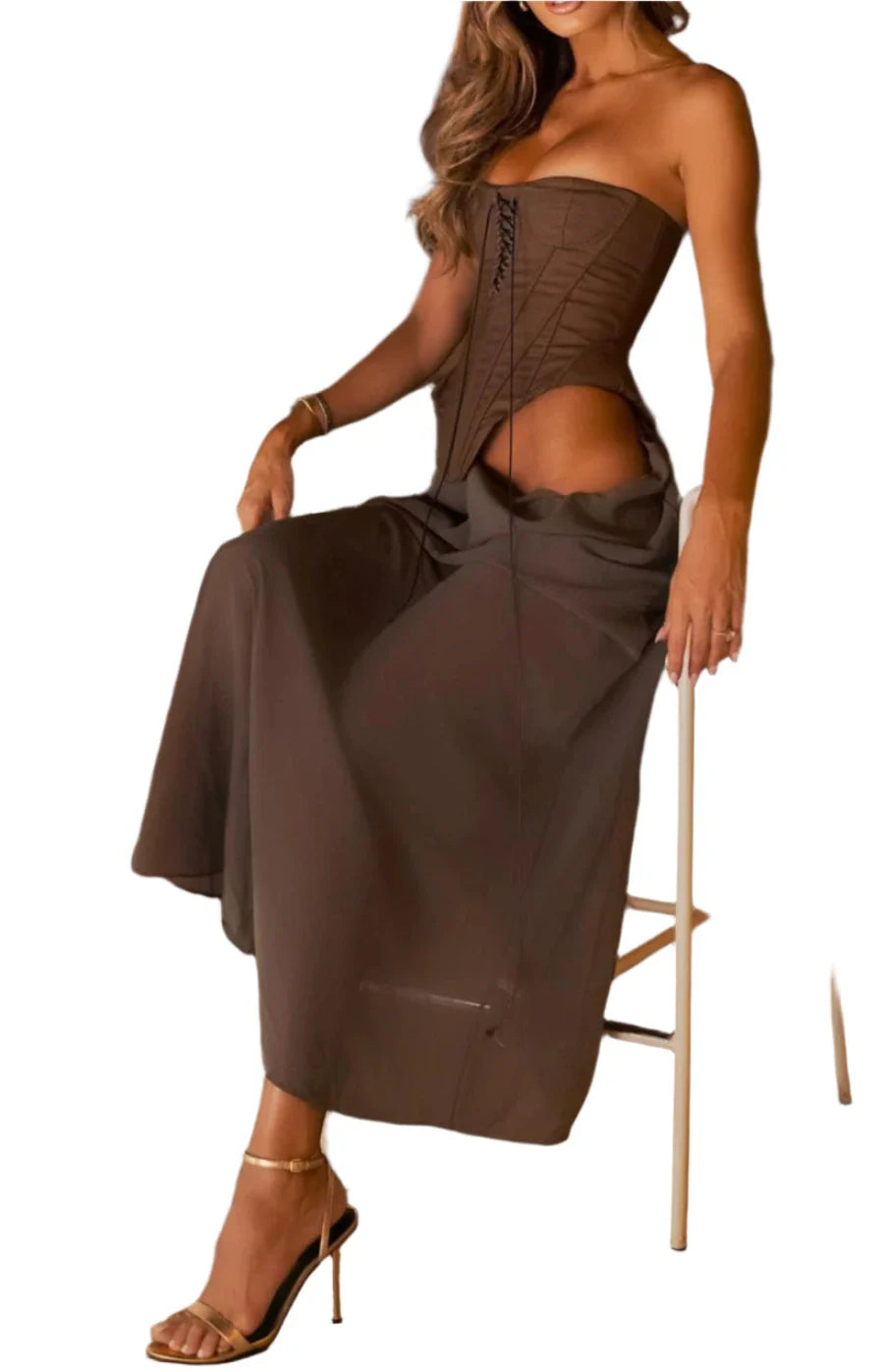 DORIAN Corset Maxi Set