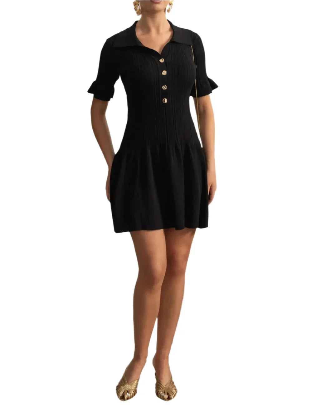 KATY Knit Flare Bodycon Dress