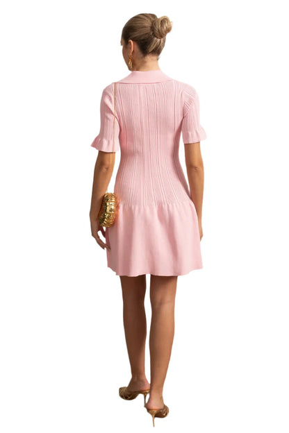 KATY Knit Flare Bodycon Dress