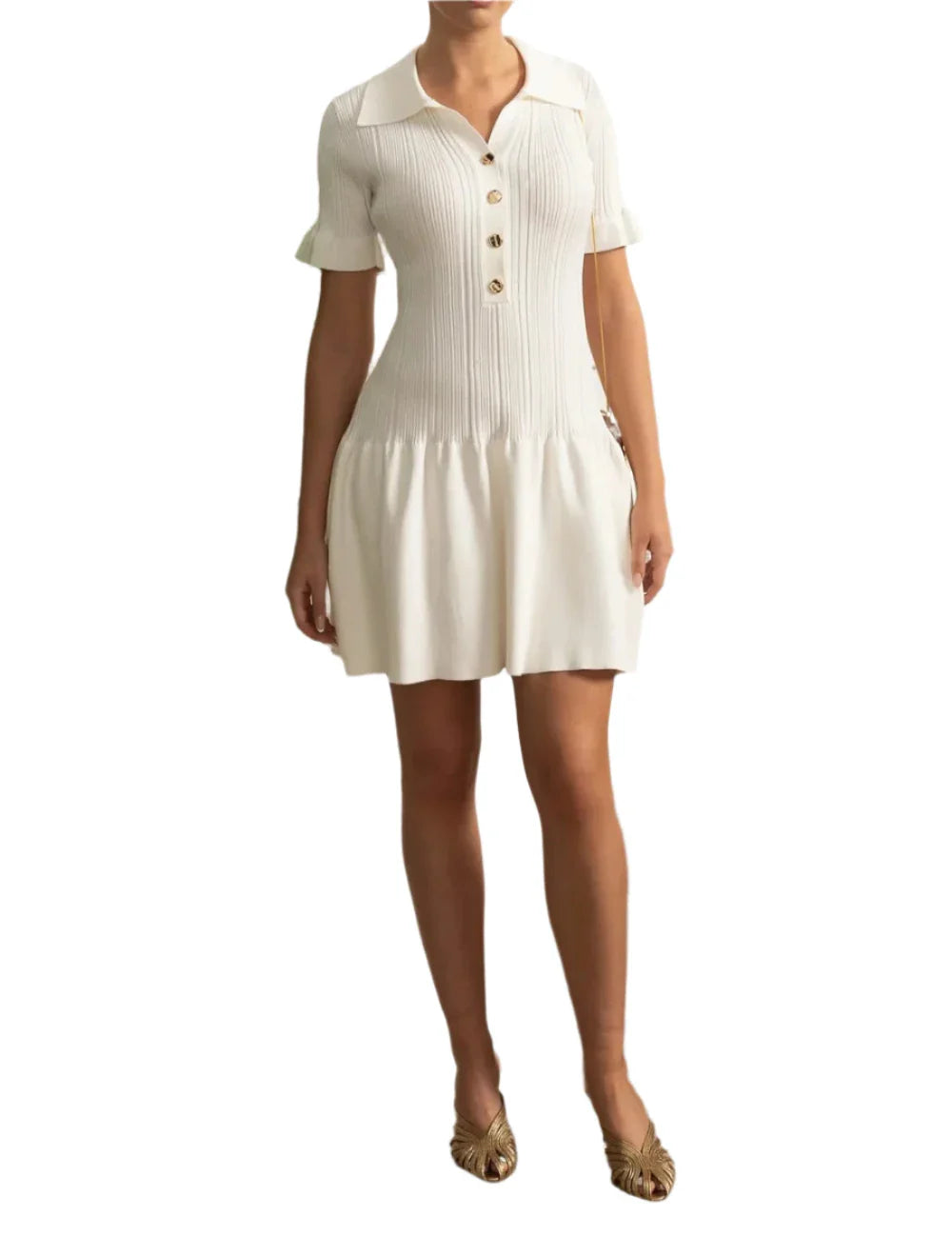 KATY Knit Flare Bodycon Dress