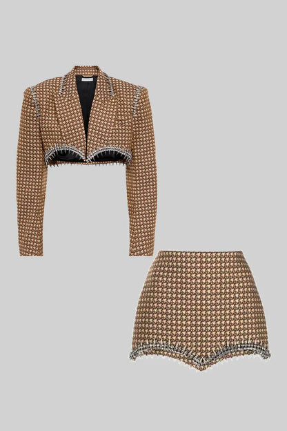 LONDON Two Pieces Bodycon Set