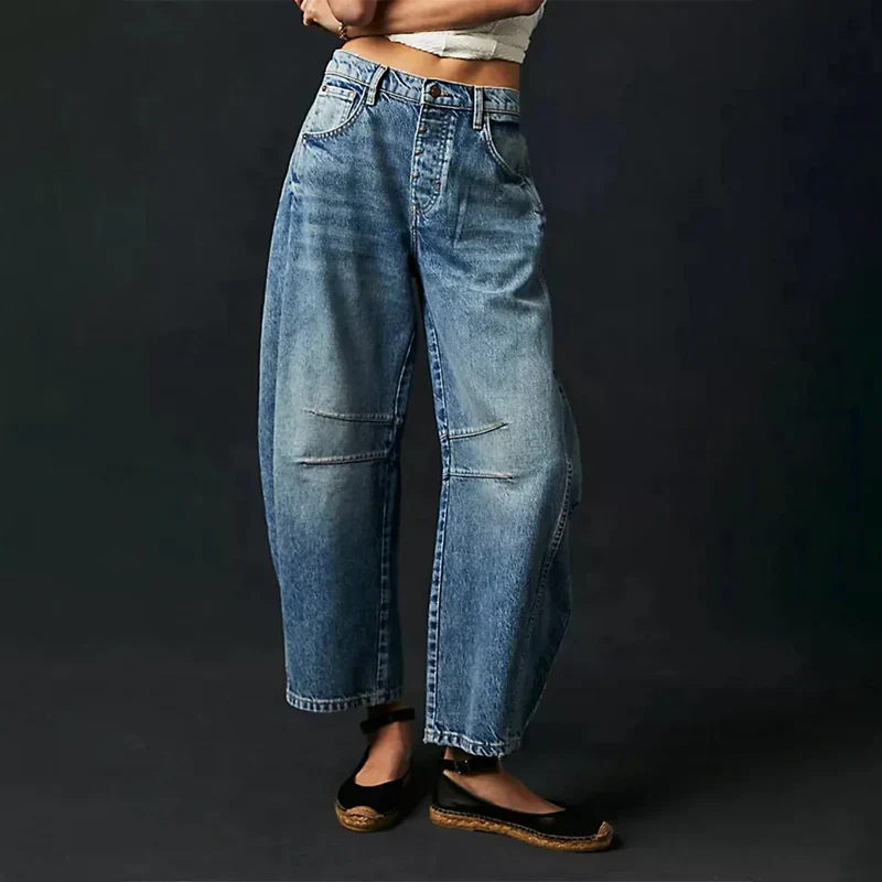 Harper | Women's Wide Leg Cropped Trousers