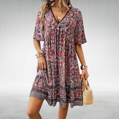Dahlia | Women's Draped Elegant Dress Cocktail