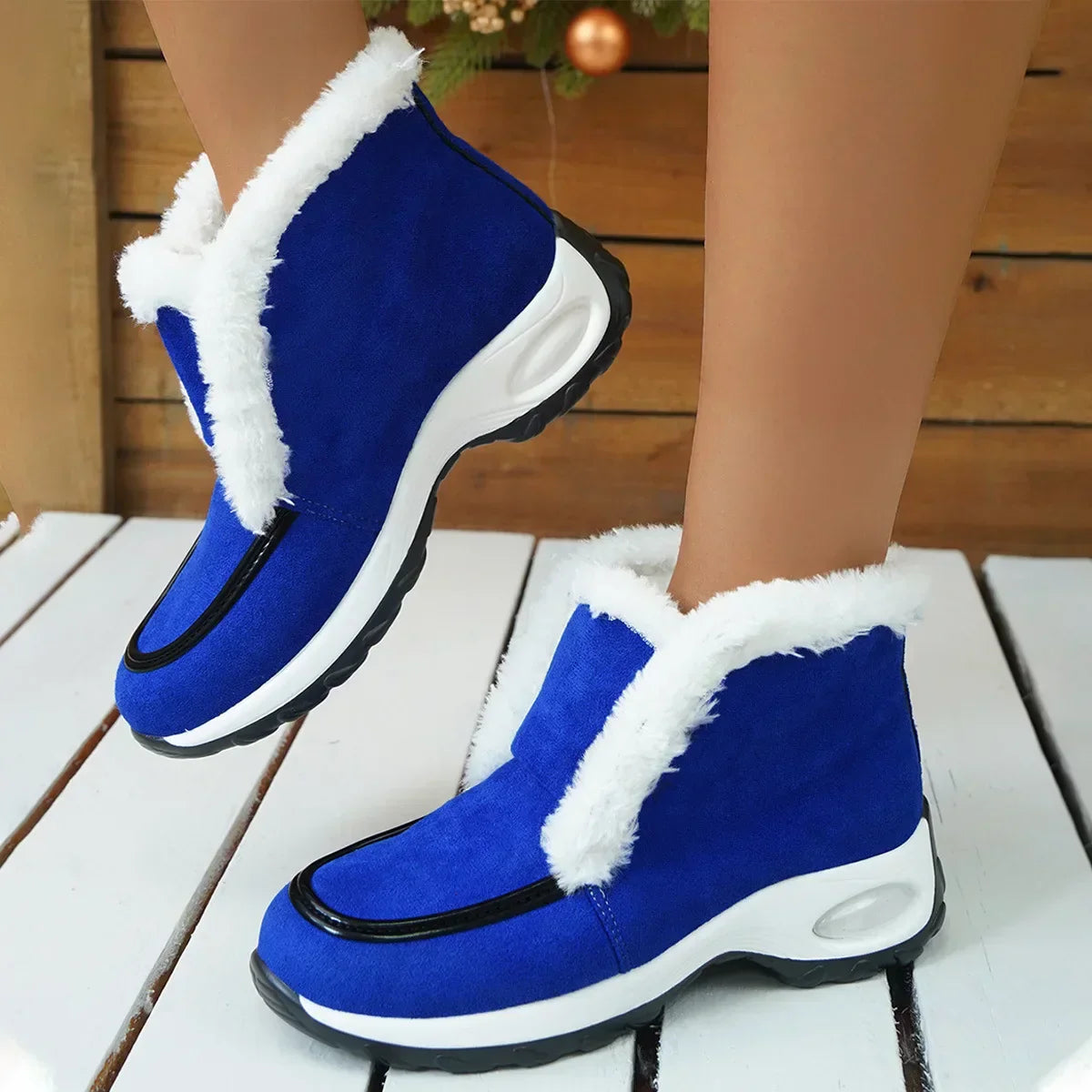 Vegan™ | Leather Casual Ankle Boots