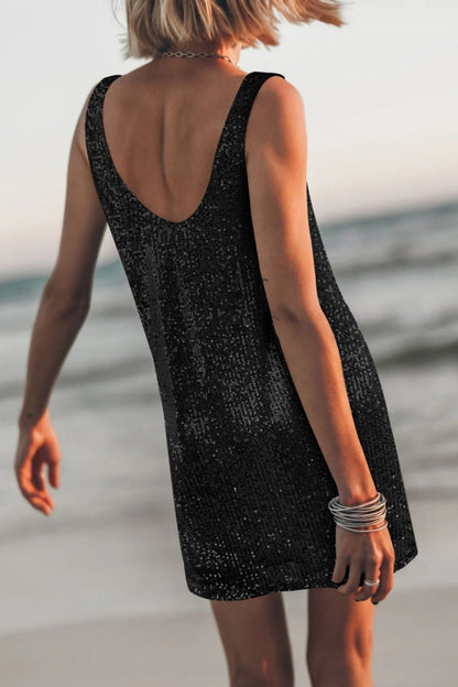 Sequin Mini Dress
