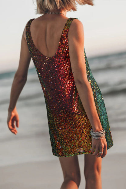 Sequin Mini Dress