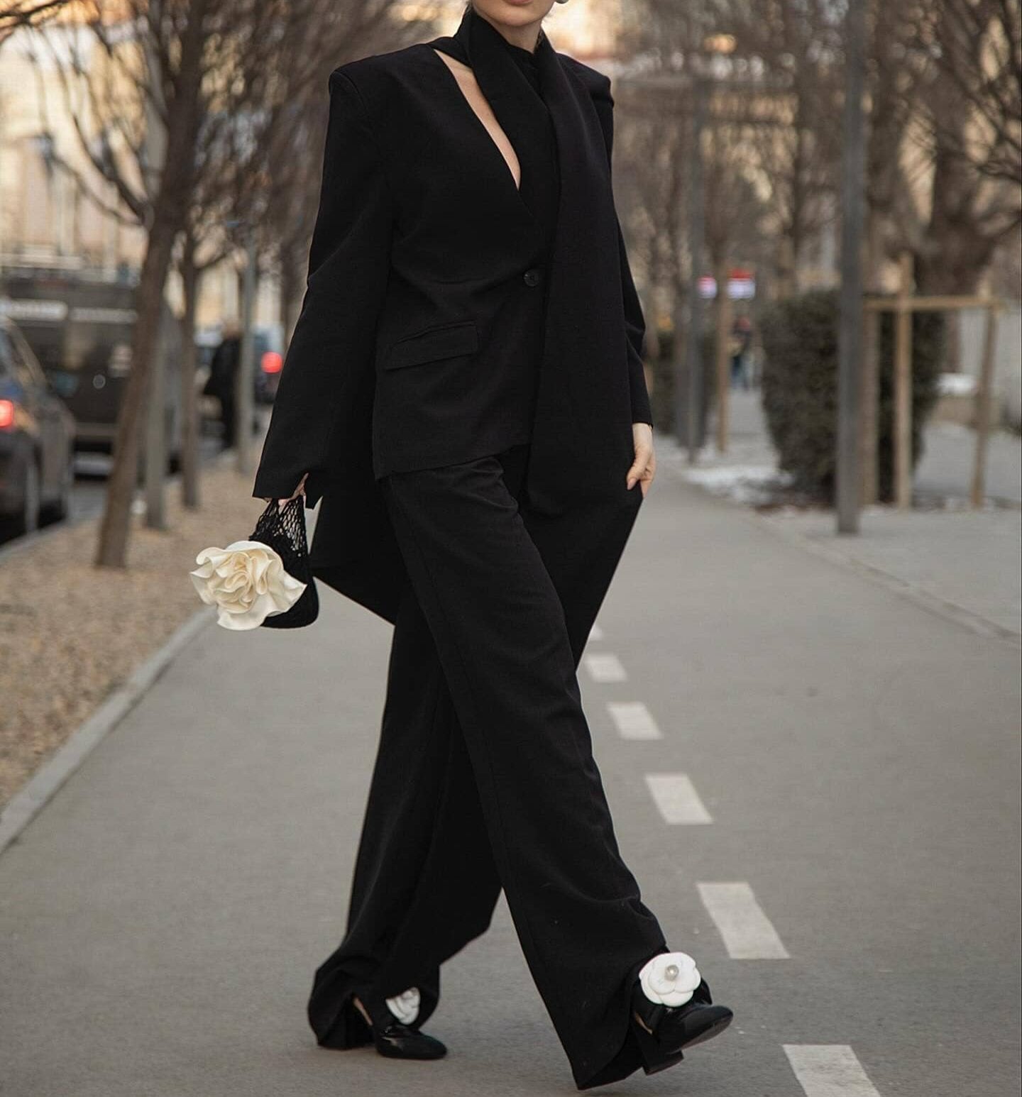 NOEMI Two Pieces Set BLACK
