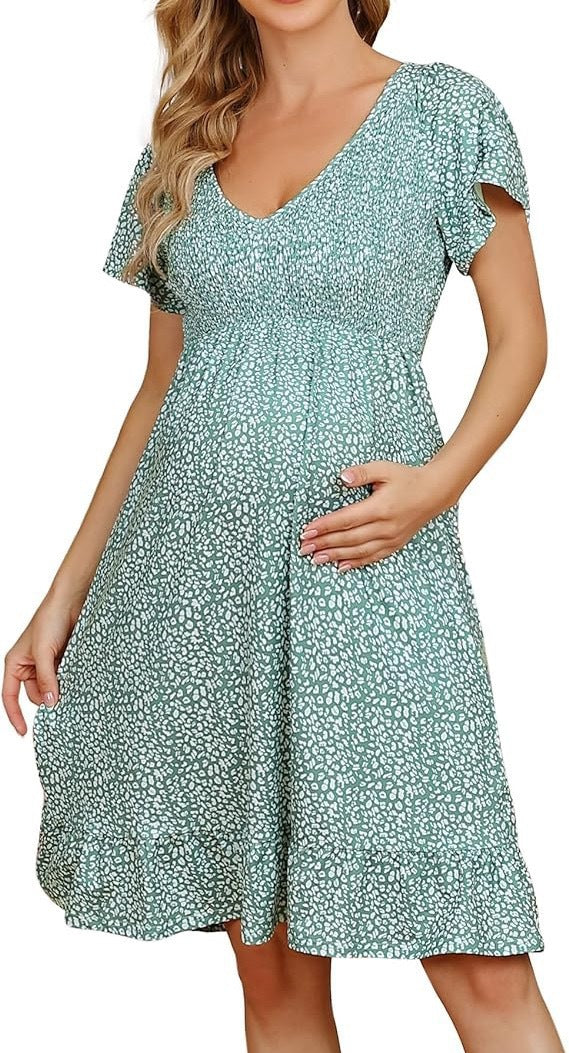 Rosalind | Women's Maternity Empire Waist Dress Spring 2026