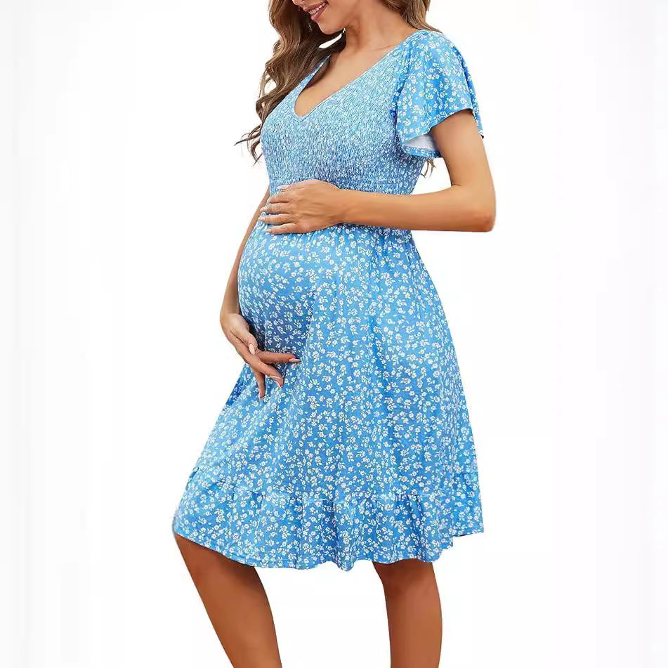 Rosalind | Women's Maternity Empire Waist Dress Spring 2026