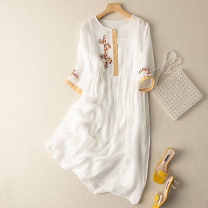 Sofia™ | Pattern Relaxed Midi Dress