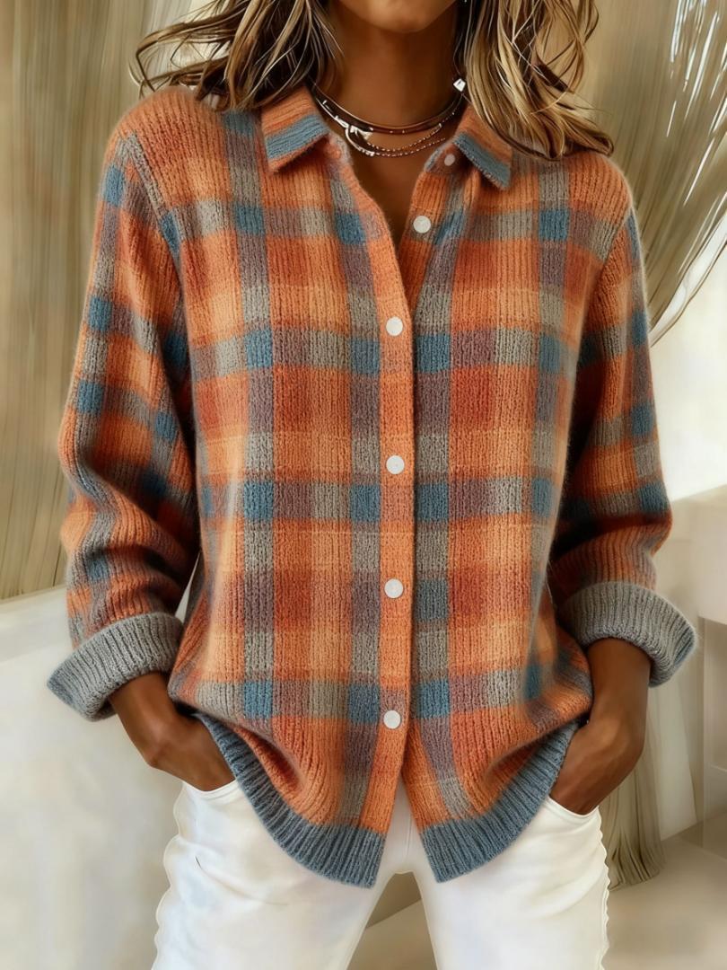 Malaya™ | Checkered Blouse