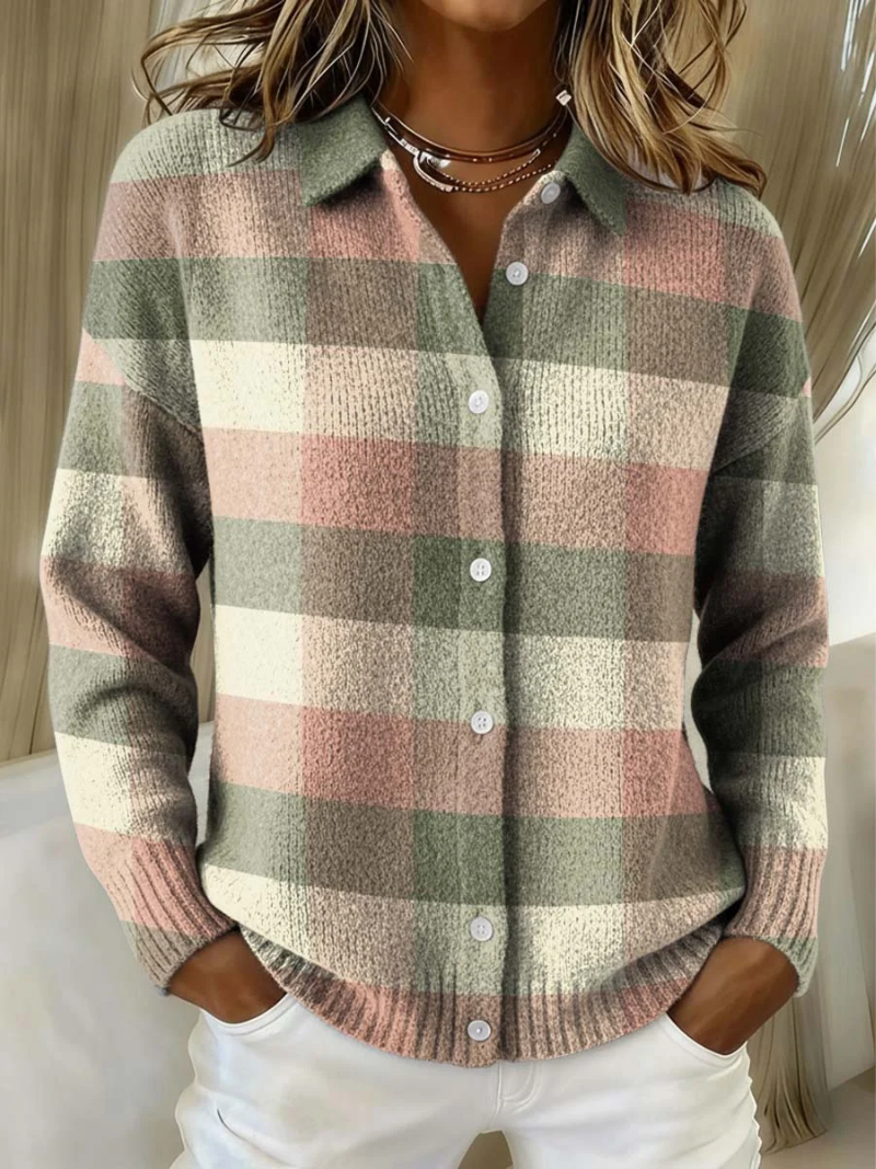 Matilda™ | Checkered Blouse