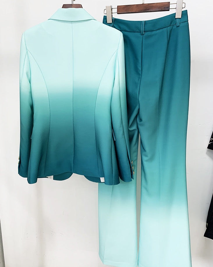 SABINE Bicolor Bodycon Suit