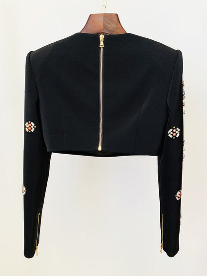 ALGESTER Apliques Bodycon Suit